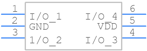 CDSOT236-0504C - Bourns - PCB symbol