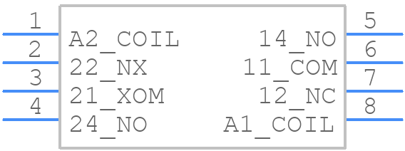 40.61.9.048.0000 - FINDER - PCB symbol