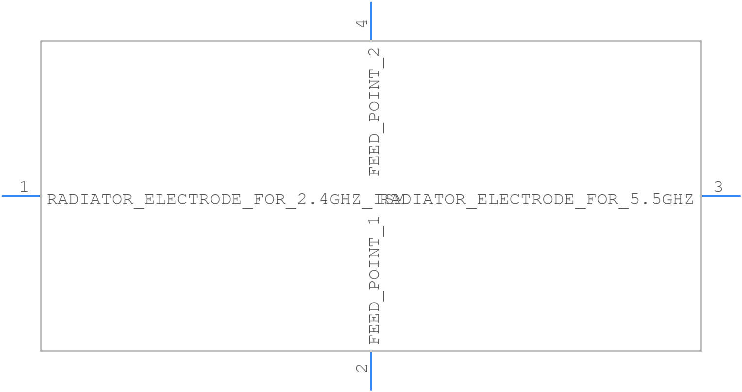 ANT162442DT-2001A2 - TDK - PCB symbol