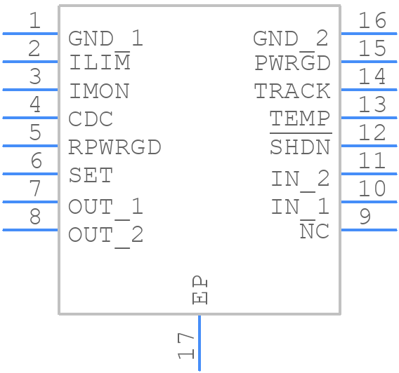 LT3086EDHD#PBF - Analog Devices - PCB symbol