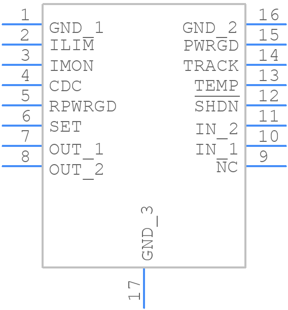 LT3086IDHD#PBF - Analog Devices - PCB symbol