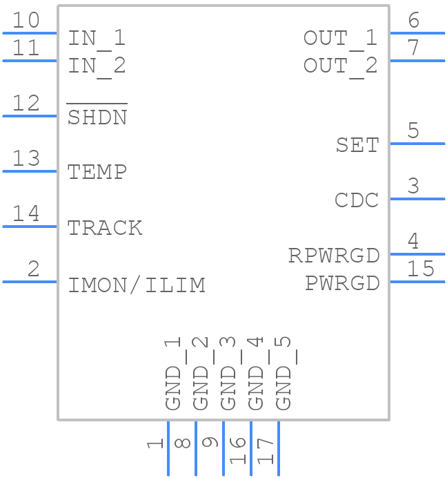 LT3086IFE#PBF - Analog Devices - PCB symbol