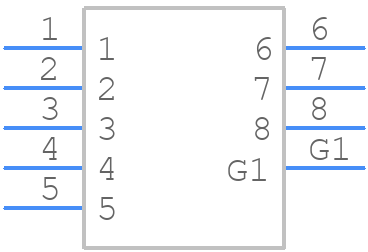 NE8FAH-C5 - Neutrik - PCB symbol