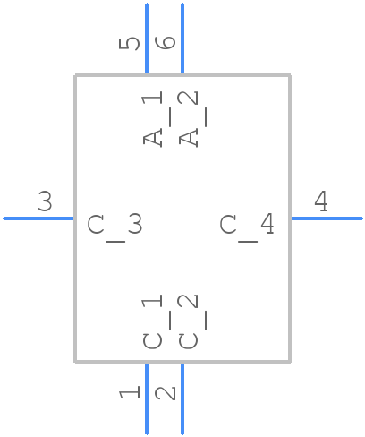 ASMT-QWBC-NJKLE - Avago Technologies - PCB symbol