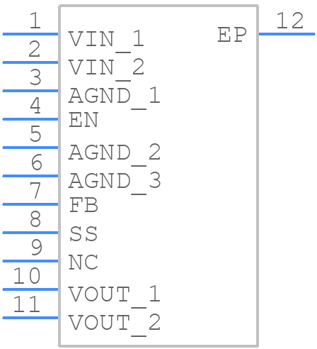 LMZ13610TZE/NOPB - Texas Instruments - PCB symbol