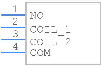 SHV05-1A85-78L2K - Meder - PCB symbol