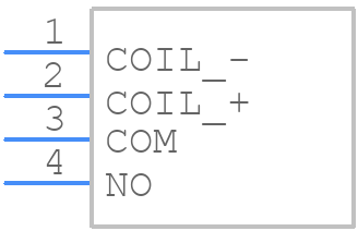 UMS05-1A80-75D - Meder - PCB symbol