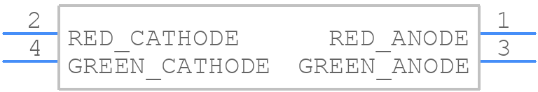 APB3025ESGC-F01 - Kingbright - PCB symbol