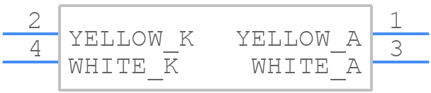APB3025SYKQWDF - Kingbright - PCB symbol