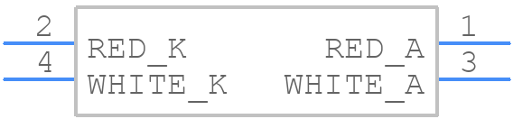 APB3025SURKQWDF - Kingbright - PCB symbol