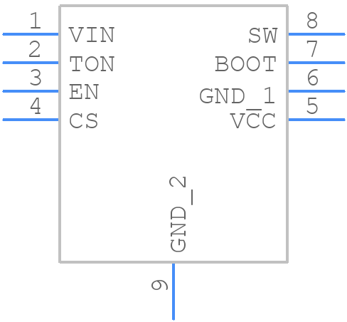 A6211GLJTR-T - Allegro Microsystems - PCB symbol