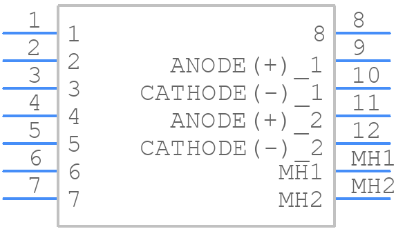 5569564-1 - TE Connectivity - PCB symbol