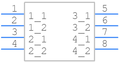 0431602104 - Molex - PCB symbol