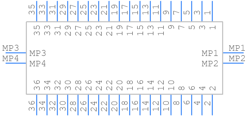 FH12-36S-0.5SVA(54) - Hirose - PCB symbol