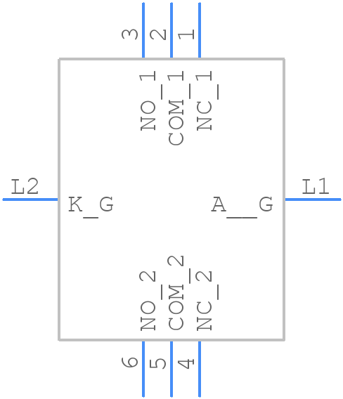 LP4OA1PBCTG - E-Switch - PCB symbol
