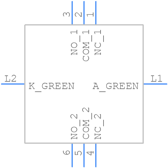 LP4OA1PBBTG - E-Switch - PCB symbol