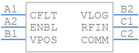ADL5506WACBZ-R7 - Analog Devices - PCB symbol