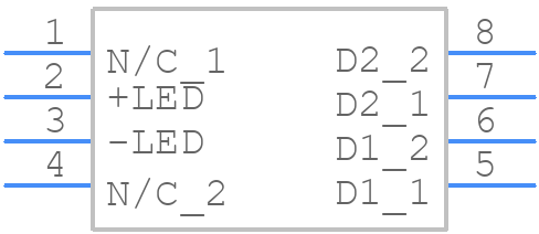 CPC1907B - LITTELFUSE - PCB symbol
