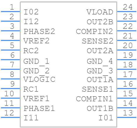 MTS2916A-LGC1 - Microchip - PCB symbol