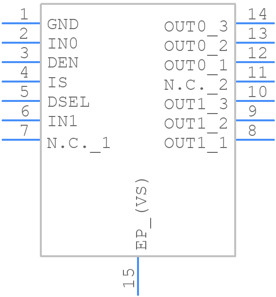BTS70082EPAXUMA1 - Infineon - PCB symbol