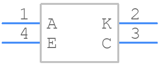 DSBA1P - NKK Switches - PCB symbol