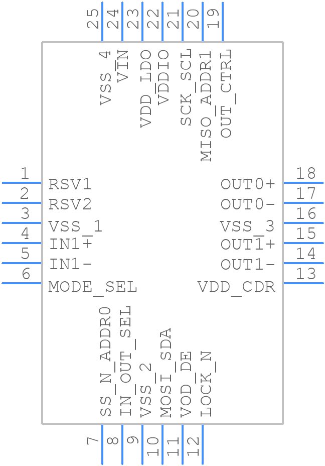 LMH1226RTWT - Texas Instruments - PCB symbol