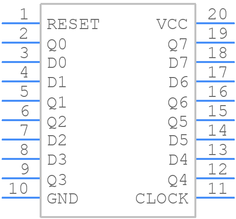 MC74HC273ADTR2G - onsemi - PCB symbol