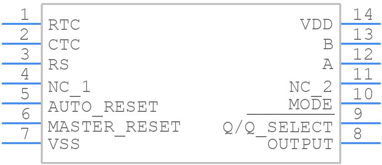 CD4541BMT - Texas Instruments - PCB symbol