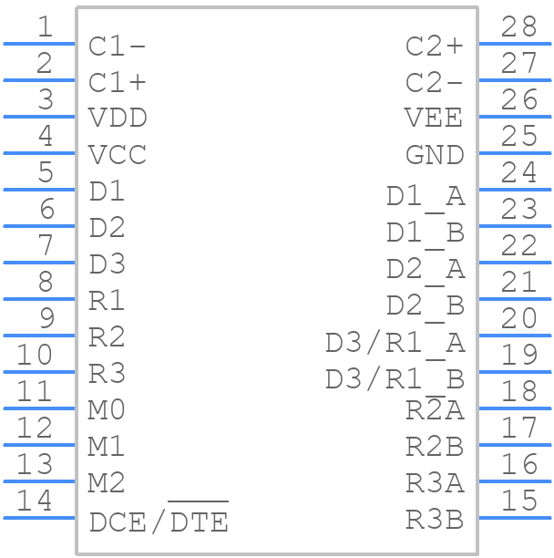 LTC1543IG#PBF - Analog Devices - PCB symbol