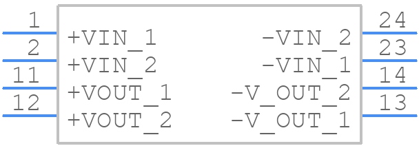 PWR1307AC - Murata Electronics - PCB symbol