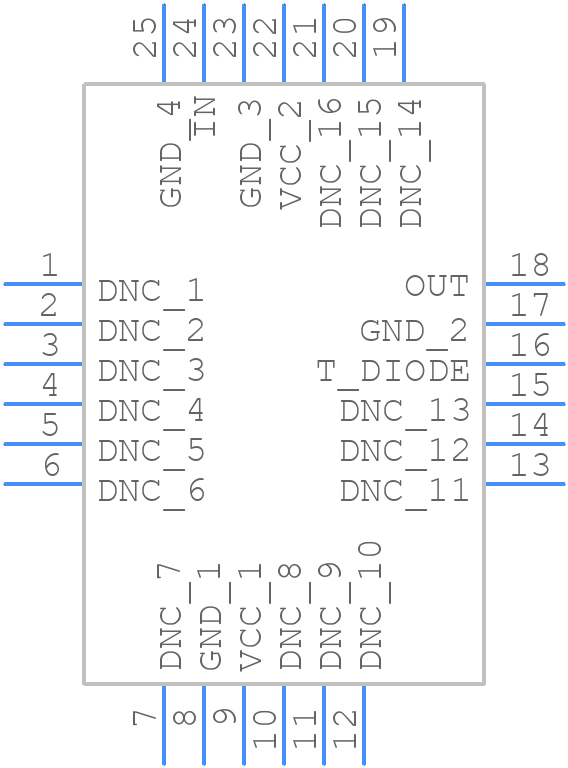 LTC6431AIUF-15#PBF - Analog Devices - PCB symbol