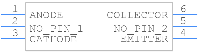 TLP385(D4-GRH,E - Toshiba - PCB symbol