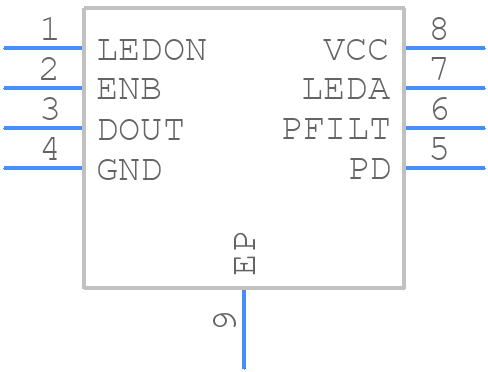 APDS-9700-020 - Avago Technologies - PCB symbol