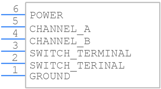 291V1022F832AB - CTS - PCB symbol