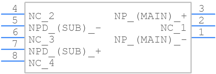 PFC3519QM-301K06B-00 - TDK - PCB symbol