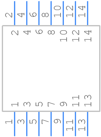 AXE614124 - Panasonic - PCB symbol
