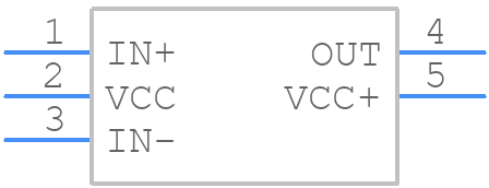 LMX321ICT - STMicroelectronics - PCB symbol