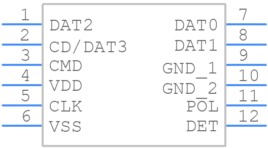 0473092651 - Molex - PCB symbol