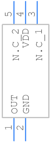 BU52056NVX-TR - ROHM Semiconductor - PCB symbol