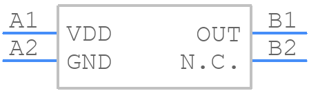 BU52003GUL-E2 - ROHM Semiconductor - PCB symbol