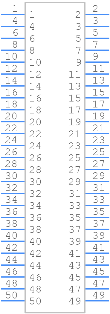2-746610-0 - TE Connectivity - PCB symbol