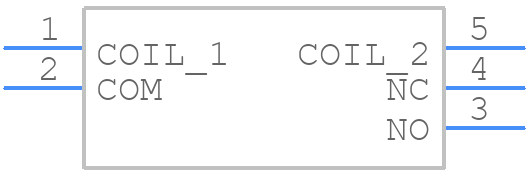 G6RL-14-ASI DC5 - OMRON Electronics - PCB symbol