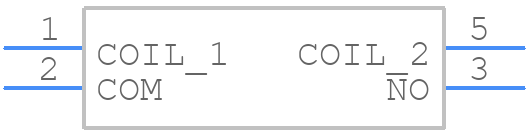 G6RL-1A-DC3 - OMRON Electronics - PCB symbol