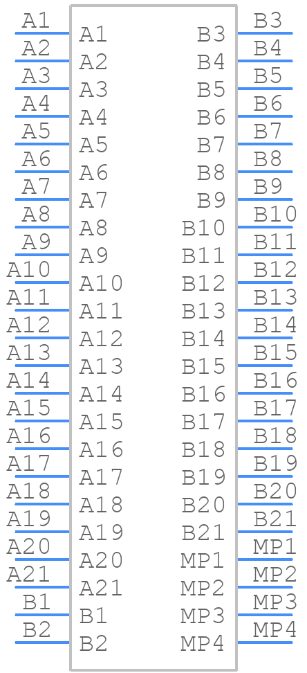 1719820142 - Molex - PCB symbol