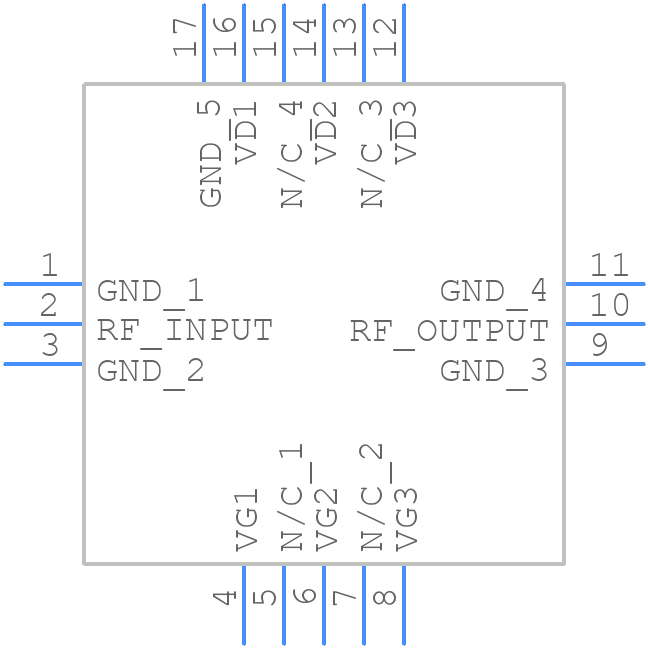 QPA2626 - Qorvo - PCB symbol