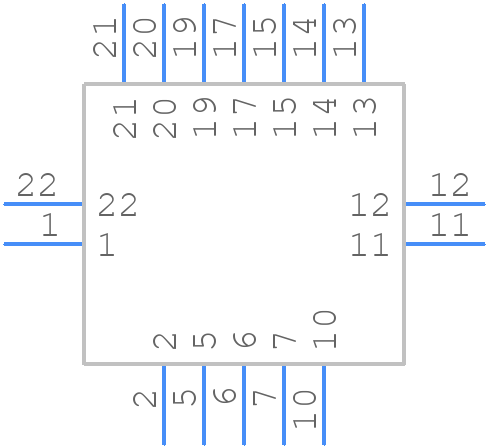 HF357 - TE Connectivity - PCB symbol
