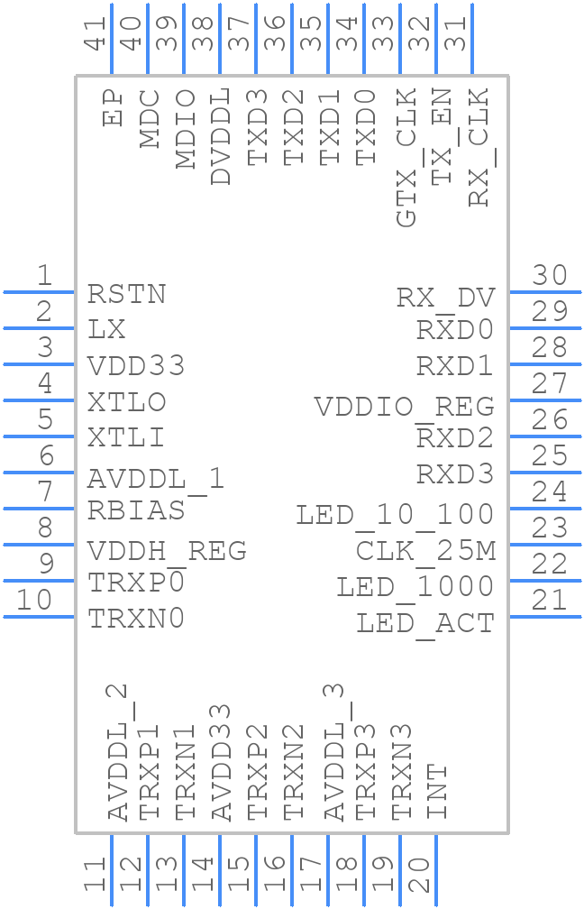 AR8035-AL1A-R - Qualcomm - PCB symbol