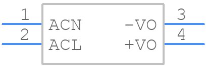 ECE60US24 - XP POWER - PCB symbol