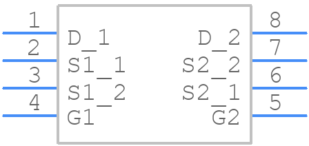 DMN2019UTS-13 - Diodes Incorporated - PCB symbol