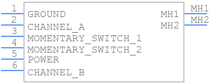 EM14R0D-M20-L064S - Bourns - PCB symbol